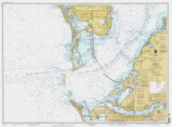 Tampa Bay - Southern Part 1996 - Old Map Nautical Chart AC Harbors 11414 - Florida (Gulf Coast)