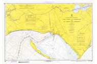 Lake Wimico to East Bay 1968 - Old Map Nautical Chart AC Harbors 867 - Florida (Gulf Coast)