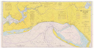 Lake Wimico to East Bay 1974 - Old Map Nautical Chart AC Harbors 11393 - Florida (Gulf Coast)
