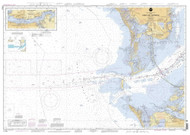 Tampa Bay Entrance 2005 - Old Map Nautical Chart AC Harbors 11415 - Florida (Gulf Coast)