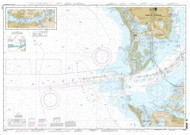 Tampa Bay Entrance 2013 - Old Map Nautical Chart AC Harbors 11415 - Florida (Gulf Coast)