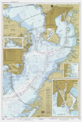 Tampa Bay 2000 - Old Map Nautical Chart AC Harbors 11416 - Florida (Gulf Coast)