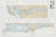 Fort Myers to Charlotte Harbor and Wiggins Pass 1985 - Old Map Nautical Chart AC Harbors 11427 - Florida (Gulf Coast)