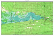 Nimrod Lake 1968 - Custom USGS Old Topo Map - Arkansas