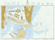 Miami Harbor 1983 - Old Map Nautical Chart AC Harbors 547-11468 - Florida (East Coast)