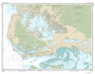 Everglades National Park and Whitewater Bay 2014 - Old Map Nautical Chart AC Harbors 11433 - Florida (East Coast)