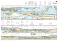 Tolomato River to Palm Shores 2014 - Old Map Nautical Chart AC Harbors 11485 - Florida (East Coast)