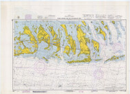 Bahia Honda Key to Sugarloaf Key 1968 - Old Map Nautical Chart AC Harbors 853-11445 - Florida (East Coast)