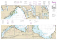 St Lucie Inlet to Fort Myers and Lake Okeechobee 2015 - Old Map Nautical Chart AC Harbors 11428 - Florida (East Coast)