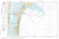 Approaches to Cape Canaveral 2014 - Old Map Nautical Chart AC Harbors 11481 - Florida (East Coast)