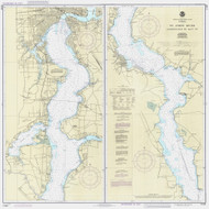 St Johns River - Jacksonville to Racy Point 1990A - Old Map Nautical Chart AC Harbors 11492 - Florida (East Coast)