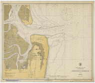 St Marys Entrance and Fernandina Harbor 1930 - Old Map Nautical Chart AC Harbors 453-11503 - Florida (East Coast)