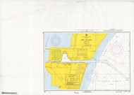 Port Canaveral 1968 - Old Map Nautical Chart AC Harbors 456-11478 - Florida (East Coast)