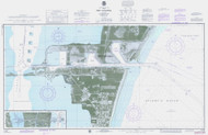 Port Canaveral 1976 - Old Map Nautical Chart AC Harbors 456-11478 - Florida (East Coast)