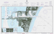Port Canaveral 1986 - Old Map Nautical Chart AC Harbors 456-11478 - Florida (East Coast)