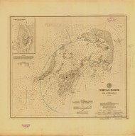 Tortugas Harbor 1896 - Old Map Nautical Chart AC Harbors 471 - Florida (East Coast)