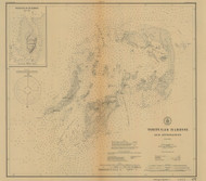 Tortugas Harbor 1904A - Old Map Nautical Chart AC Harbors 471 - Florida (East Coast)
