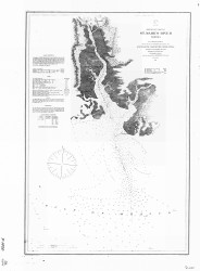 St Marks River and Approaches 1856 - Old Map Nautical Chart AC Harbors 484-11406 - Florida (East Coast)