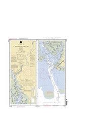 St Marks River and Approaches 2003 - Old Map Nautical Chart AC Harbors 484-11406 - Florida (East Coast)