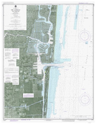 Fort Lauderdale and Port Everglades 1983 - Old Map Nautical Chart AC Harbors 546-11470 - Florida (East Coast)
