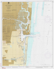 Fort Lauderdale and Port Everglades 1991 - Old Map Nautical Chart AC Harbors 546-11470 - Florida (East Coast)