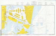 Miami Harbor 1971A - Old Map Nautical Chart AC Harbors 547-11468 - Florida (East Coast)