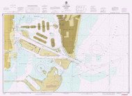 Miami Harbor 1986 - Old Map Nautical Chart AC Harbors 547-11468 - Florida (East Coast)
