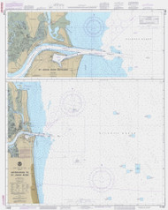 St Johns River and Approaches 1986 - Old Map Nautical Chart AC Harbors 569-11490 - Florida (East Coast)