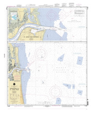 St Johns River and Approaches 2001 - Old Map Nautical Chart AC Harbors 569-11490 - Florida (East Coast)