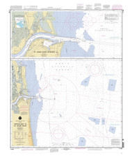 St Johns River and Approaches 2006 - Old Map Nautical Chart AC Harbors 569-11490 - Florida (East Coast)