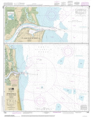 St Johns River and Approaches 2014 - Old Map Nautical Chart AC Harbors 569-11490 - Florida (East Coast)