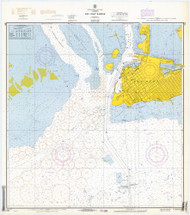 Key West Harbor 1968 - Old Map Nautical Chart AC Harbors 576-11447 - Florida (East Coast)