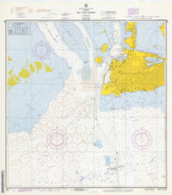 Key West Harbor 1971 - Old Map Nautical Chart AC Harbors 576-11447 - Florida (East Coast)