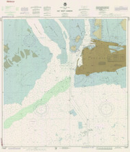 Key West Harbor 1988 - Old Map Nautical Chart AC Harbors 576-11447 - Florida (East Coast)