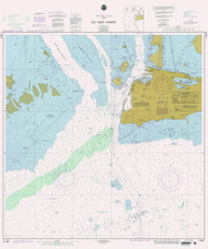 Key West Harbor 1997 - Old Map Nautical Chart AC Harbors 576-11447 - Florida (East Coast)