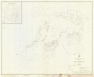 Dry Tortugas 1922 - Old Map Nautical Chart AC Harbors 11438 - Florida (East Coast)