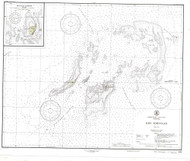 Dry Tortugas 1943 - Old Map Nautical Chart AC Harbors 11438 - Florida (East Coast)