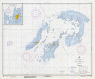 Dry Tortugas 1970 - Old Map Nautical Chart AC Harbors 11438 - Florida (East Coast)