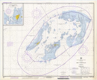Dry Tortugas 1972 - Old Map Nautical Chart AC Harbors 11438 - Florida (East Coast)