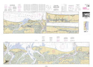 St Simons Sound to Tolomato River 2009 - Old Map Nautical Chart AC Harbors 841-11489 - Florida (East Coast)