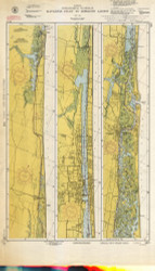 Tolomato River to Palm Shores 1952A - Old Map Nautical Chart AC Harbors 843-11485 - Florida (East Coast)