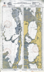 Miami to Elliott Key 1937A - Old Map Nautical Chart AC Harbors 848-11465 - Florida (East Coast)