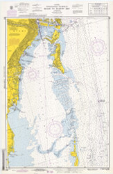 Miami to Elliott Key 1968 - Old Map Nautical Chart AC Harbors 848-11465 - Florida (East Coast)