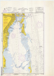 Miami to Elliott Key 1969 - Old Map Nautical Chart AC Harbors 848-11465 - Florida (East Coast)