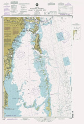 Miami to Elliott Key 1996 - Old Map Nautical Chart AC Harbors 848-11465 - Florida (East Coast)
