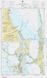 Sands Key to Blackwater Sound 1987 - Old Map Nautical Chart AC Harbors 849-11463 - Florida (East Coast)
