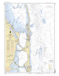 Sands Key to Blackwater Sound 2001 - Old Map Nautical Chart AC Harbors 849-11463 - Florida (East Coast)