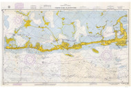 Blackwater Sound to Matecumbe Key 1967A - Old Map Nautical Chart AC Harbors 850-11464 - Florida (East Coast)