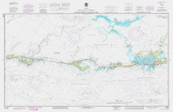 Matecumbe Key to Grassy Key 1990 - Old Map Nautical Chart AC Harbors 11449A - Florida (East Coast)