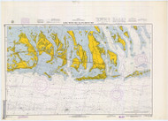 Bahia Honda Key to Sugarloaf Key 1966 - Old Map Nautical Chart AC Harbors 853-11445 - Florida (East Coast)